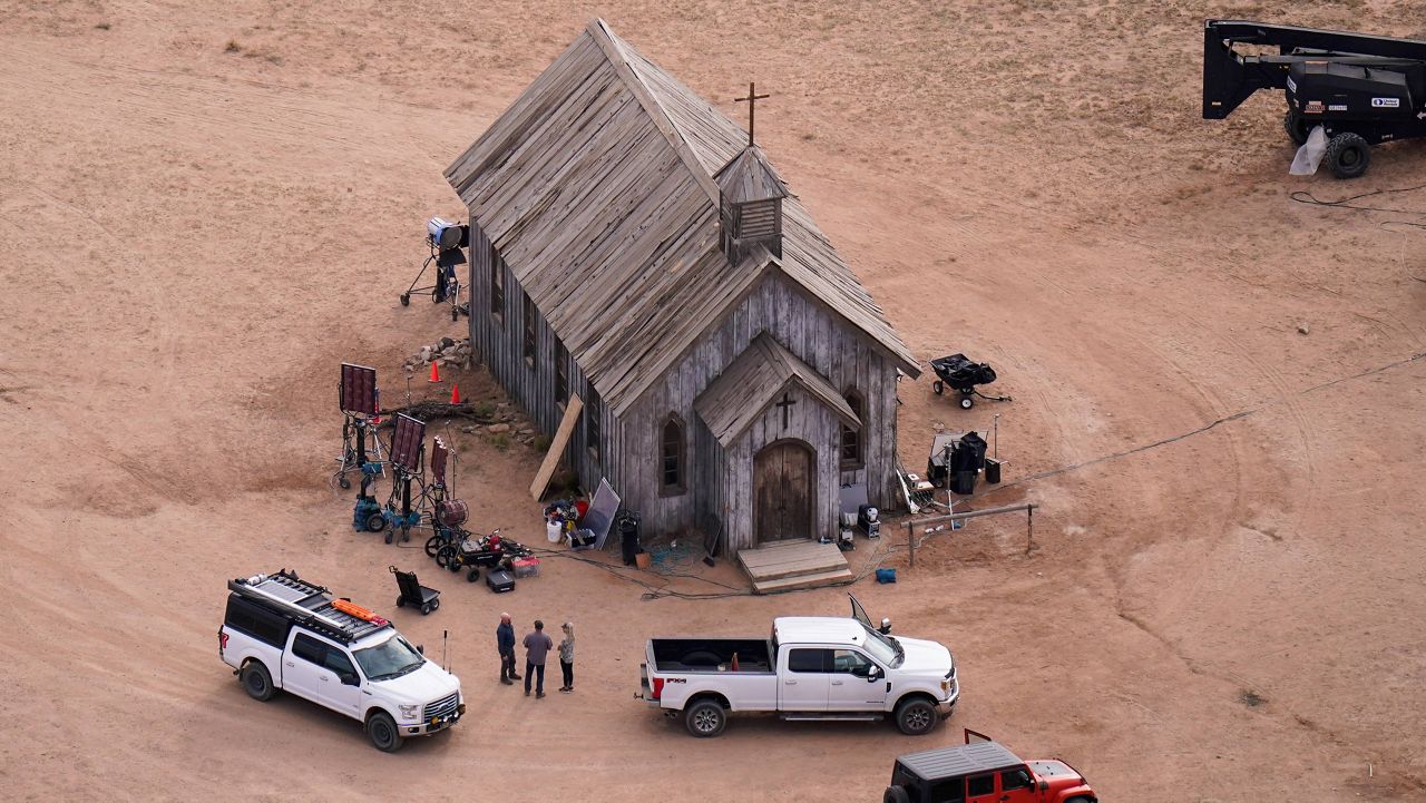 The movie set of Rust, Bonanza Creek Ranch, New Mexico, United States